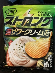 湖池屋 ストロング濃サワークリームオニオン 55g