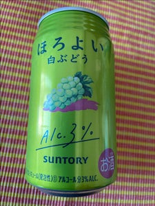 サントリー ほろよい 白ぶどう 缶 350ml