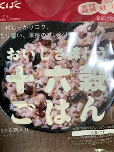はくばく おいしさ味わう十六穀ごはん 30g×6