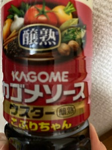 カゴメ 醸熟ソースウスターこぶりちゃん 160ml