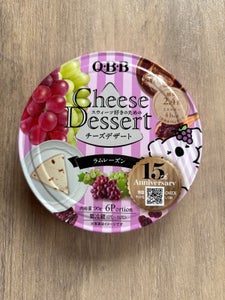 QBB チーズデザート ラムレーズン 6P 90g