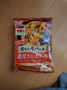 ママー 超もち生パスタ 濃厚カルボナーラ 285g