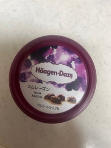 ハーゲンダッツ ミニカップラムレーズン 110ml