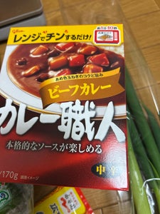 グリコ カレー職人ビーフカレー中辛 170g