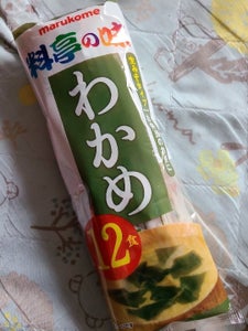 マルコメ 生みそ汁 料亭の味 わかめ 18g×12