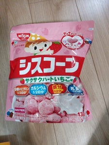 日清 シスコーンサクサクハートいちご味 130g