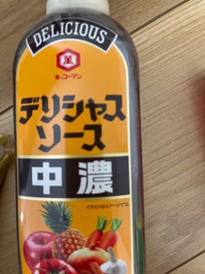 キッコーマン デリシャスソース 中濃 500ml
