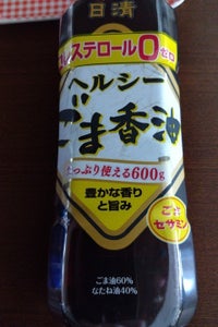 日清オイリオ ヘルシーごま香油 PET 600g