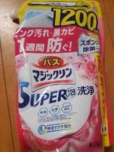 バスマジックリン SCアロマローズ 詰替 1.2L