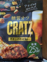 グリコ 糖質オフクラッツチキンの黒胡椒 42g