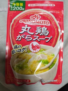 味の素 丸鶏がらスープ 袋 200g