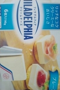 森永乳業 フィラデルフィアクリームチーズ6P90g