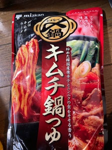 〆まで美味しい キムチ鍋つゆ ストレート 750g