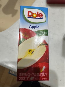 Dole アップル100% 200ml