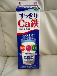 雪印メグミルク すっきりCa鉄 1000ml×12
