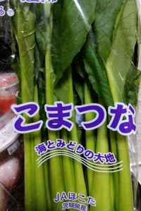 JA茨城 こまつな 200g