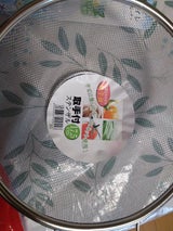 片山 取っ手付ステンレスザル 17.5cm