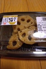 デリア食品 こんにゃくと蓮根のピリ辛煮