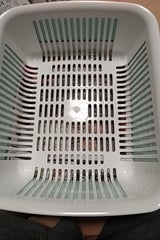 アサヒ スマイル水切りかご ホワイト