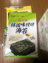 日新通商 味付韓国のり 全形 5枚