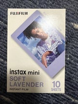 チェキ用miniフィルム ソフトラベンダWW1