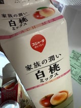 スジャータ 家族の潤い 白桃ミックス 1000ml