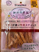 無添加良品 ササミが濃い牛皮スティック 80g