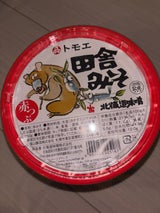 トモエ 田舎みそ 赤つぶ カップ 750g