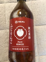 マルカン酢 飲む黒酢ふじりんご 500ml