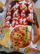 秋田いなふく 6種あられせんべいミックス 215g