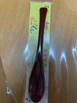 田中箸店 食べやすぷーん 黒 19.5cm