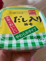 紅一点 だし入りみそ カップ 500g