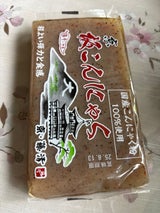 藤清 京板蒟蒻 黒赤唐辛子 250g