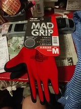 川西 マッドグリップ レッド M
