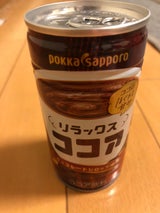 ポッカサッポロ リラックスココア 缶 190g