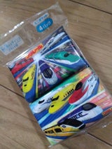 ダイレイ ミニポケットティシュ プラレール 4個