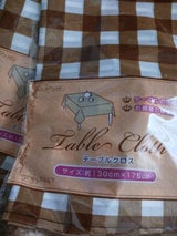 フジサキ テーブルクロスチェック 1P
