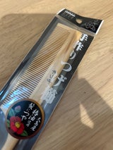 リヨン 柘植くしセットL 椿油