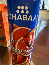 CHABAAブラッドオレンジ パック 1L