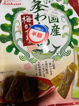 壮関 国産茎わかめ梅かつお味 63g