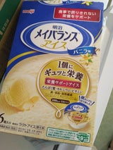 明治 メイバランスアイスバニラ 80ml×6