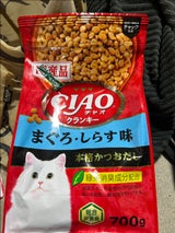 CIAOクランキーまぐろしらす本格かつおだし700