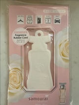 サムライウーマン ラバーカードホワイトローズ 1枚