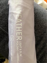 中谷 UVオールウェザー折傘パープル