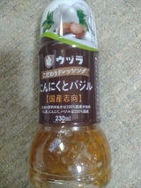 ウヅラ こだわりドレ にんにくとバジル 230ml