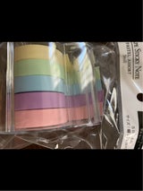 エコー金属 テープふせん紙パステル 5P