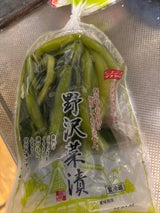 伊那食品 野沢菜漬 200g