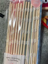 大宅産業 ポリ完封竹箸 花柄 20膳