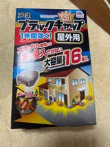 アース製薬 ブラックキャップ 屋外用 16個