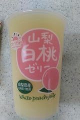 北海道物産 山梨白桃ゼリー 大 450g